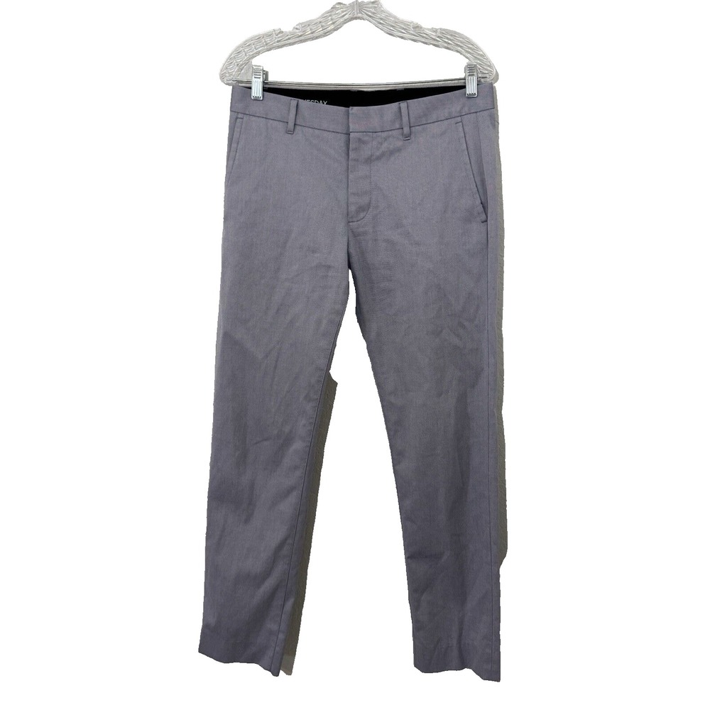 Bonobos Mens Slim Fit Dress Pants Lavender Light Purple Textured 30x34